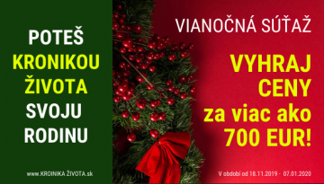 banner vianocna sutaz kronika zivota